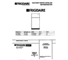 Frigidaire FRT18KREW1 cover diagram