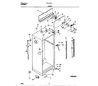 Frigidaire FRT18KREW1 cabinet diagram