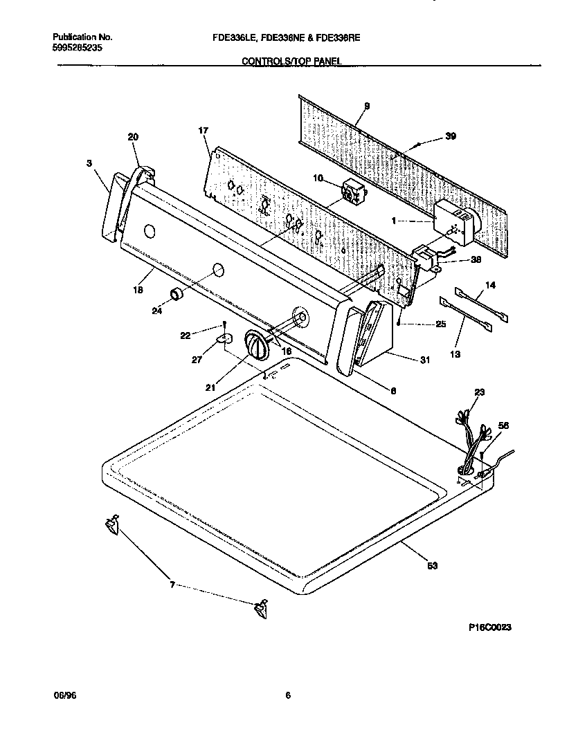 CONTROLS/TOP PANEL