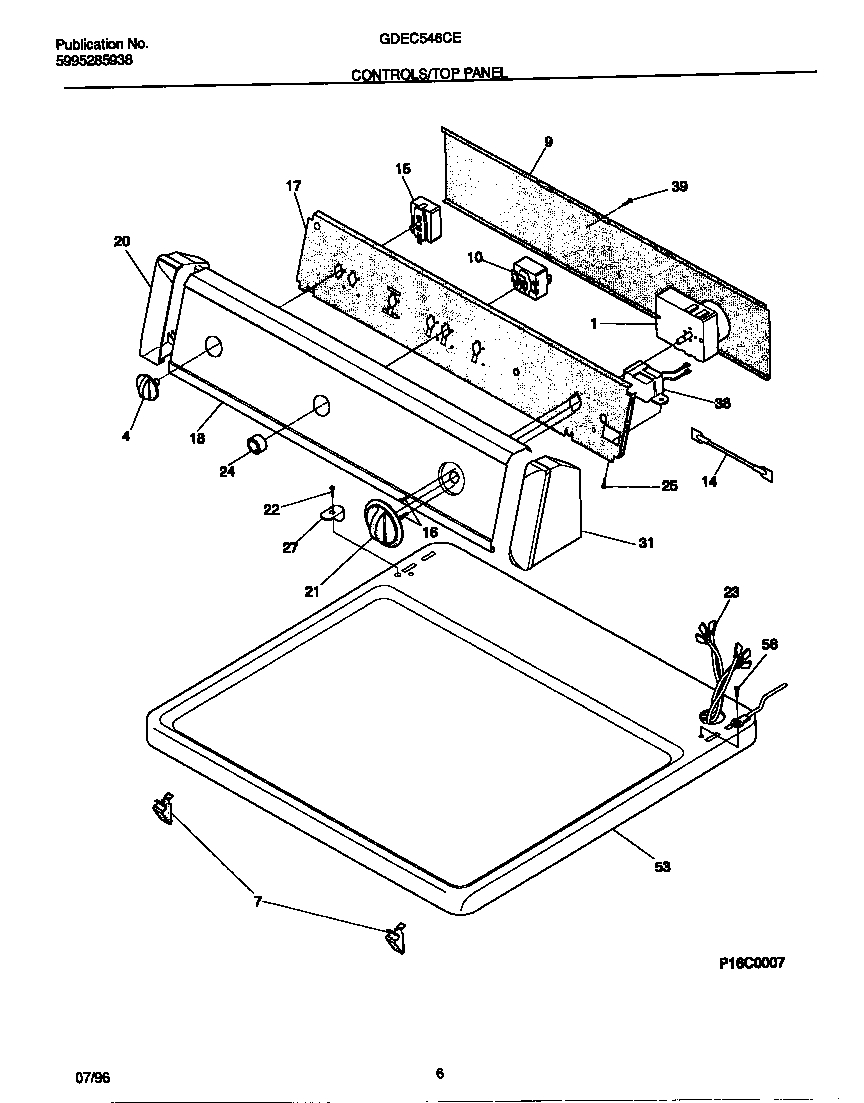 CONTROLS/TOP PANEL