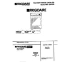 Frigidaire LDE333PEW0 cover diagram