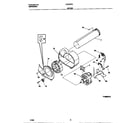 Frigidaire LDE333PEW0 motor diagram