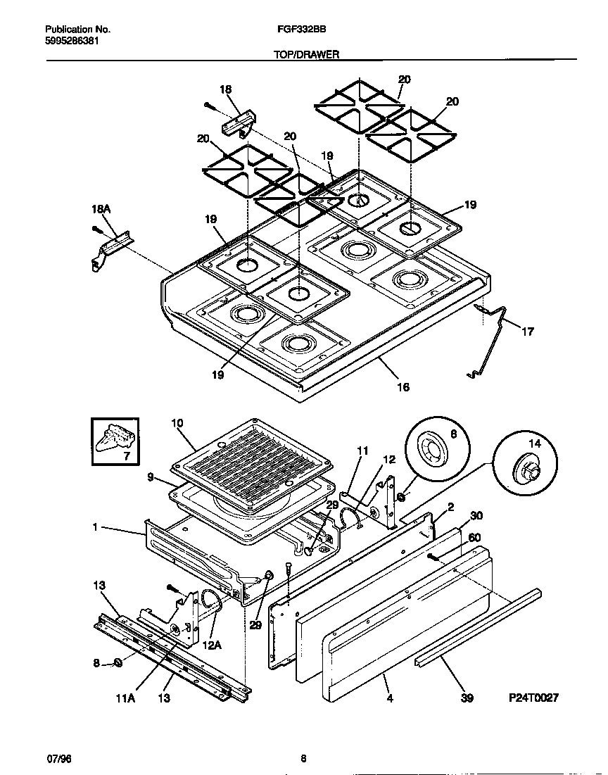 Top/drawer