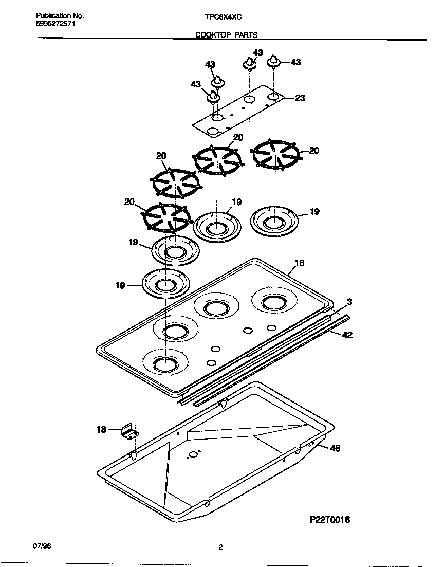 COOKTOP PARTS