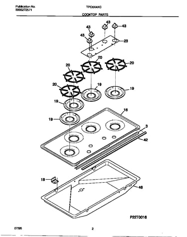 Cooktop parts