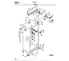 Universal/Multiflex (Frigidaire) MRT18FNED1 cabinet diagram
