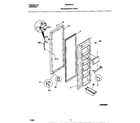 Universal/Multiflex (Frigidaire) MRS20HRAW6 refrigerator door diagram