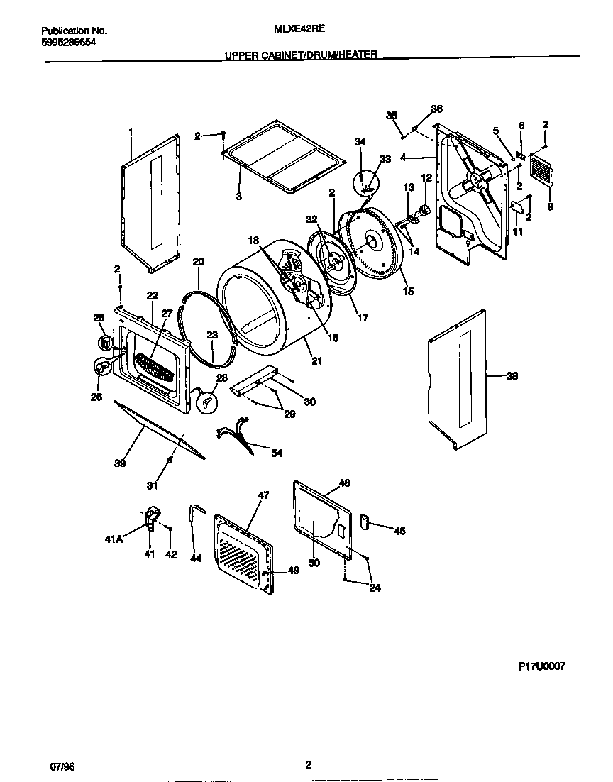 UPPER CABINET/DRUM/HEATER