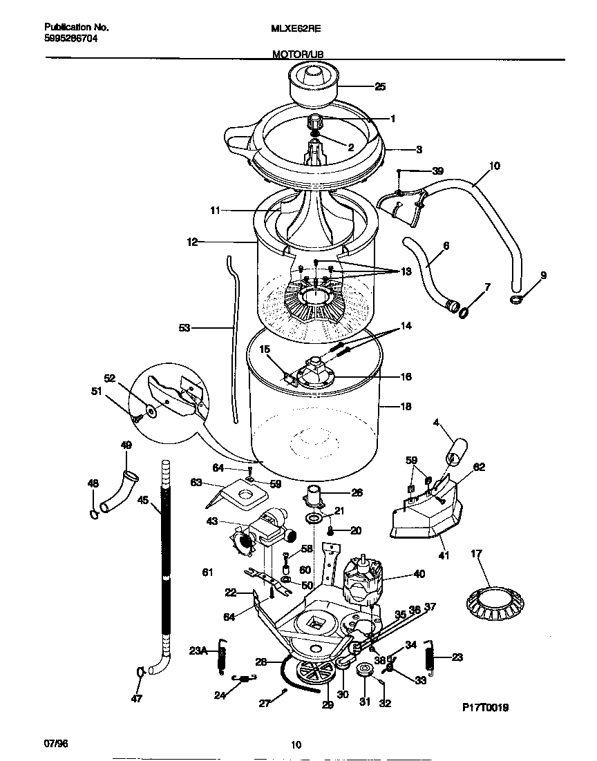 MOTOR/TUB