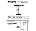 Frigidaire FRS24XGCB3 cover diagram