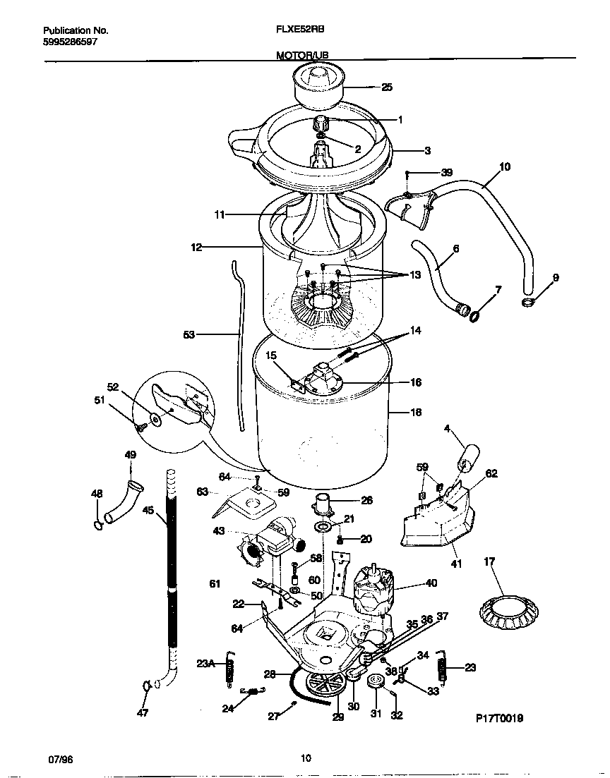 MOTOR/TUB