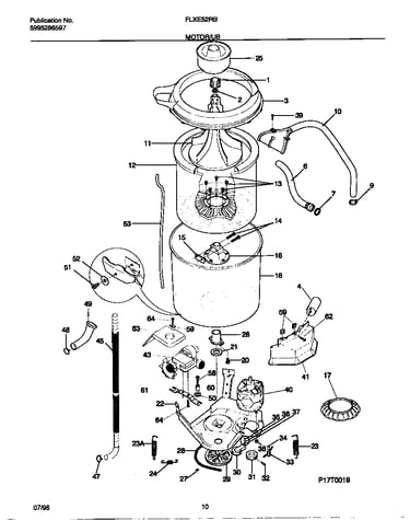 Motor/tub