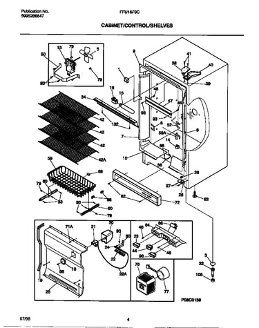 Cabinet/control/shelves