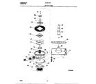 Universal/Multiflex (Frigidaire) MDS251RER0 motor & pump diagram