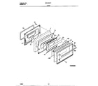 Universal/Multiflex (Frigidaire) MGF352CESB door diagram