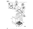 Frigidaire FWX233RES0 cabinet/top diagram
