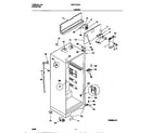 Universal/Multiflex (Frigidaire) MRT15DRED1 cabinet diagram