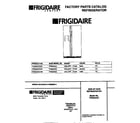 Frigidaire FRS22XGCD3 cover diagram