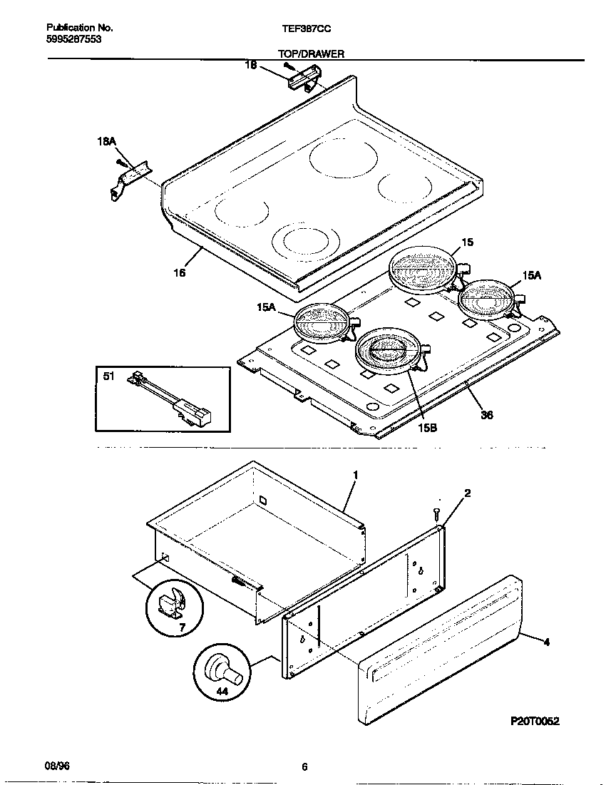 Top/drawer