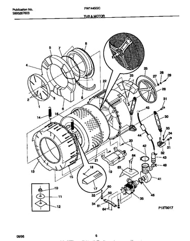 Tub & motor