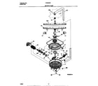 Frigidaire FDB435RFR0 motor & pump diagram