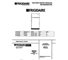 Frigidaire FRT26XGCW3 cover diagram