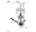 Universal/Multiflex (Frigidaire) MDB421RFR0 motor & pump diagram