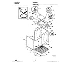 Frigidaire FWX645GES0 cabinet/top diagram