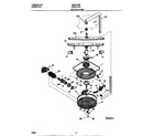 Universal/Multiflex (Frigidaire) MDB121RFS0 motor & pump diagram