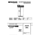 Gibson GRS22WNCD4 cover diagram