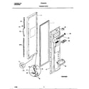 Frigidaire FRS22ZGEB0 freezer door diagram