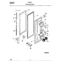 Frigidaire FRS22ZGEB0 refrigerator door diagram