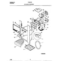 Frigidaire FRS22ZGEB0 ice & water dispenser diagram