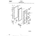 Frigidaire FRS22WRCD3 refrigerator door diagram