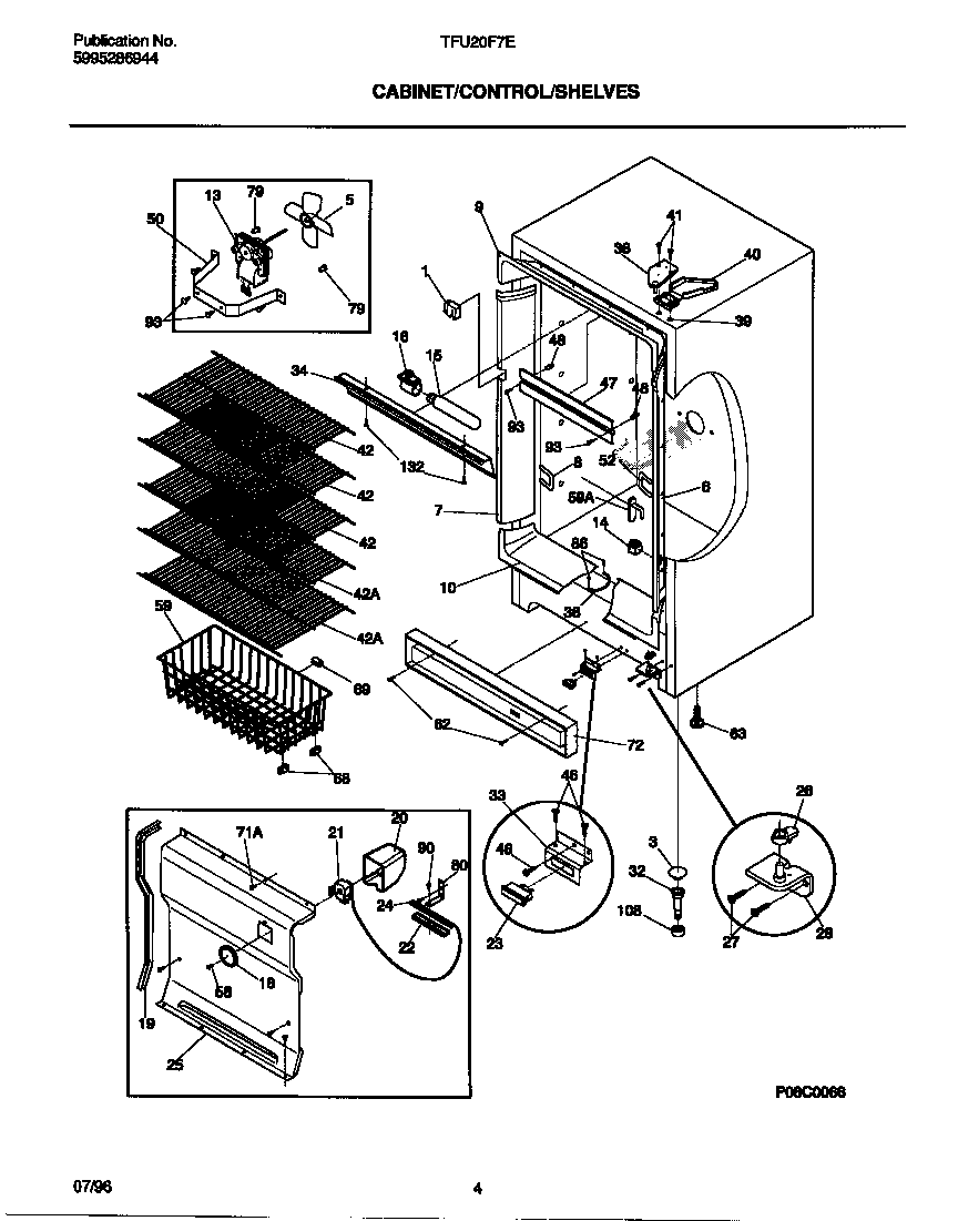 Cabinet/control/shelves
