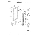 Universal/Multiflex (Frigidaire) MRS22WIEW1 refrigerator door diagram