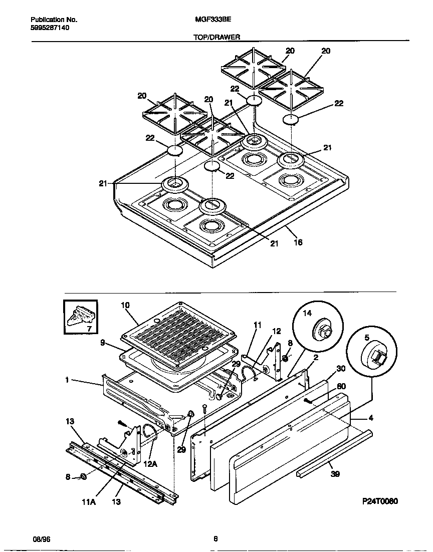 Top/drawer