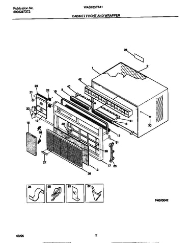 Cabinet front and wrapper