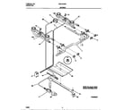 Universal/Multiflex (Frigidaire) MGF324WESC burner diagram