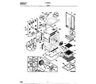 Frigidaire FEF388WCCE body diagram