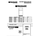 Frigidaire FRT24TGCW2 cover diagram