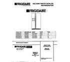 Frigidaire FRS22WNCW2 cover diagram