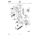Frigidaire FRS22WNCD2 cabinet diagram