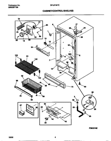 Cabinet/control/shelves