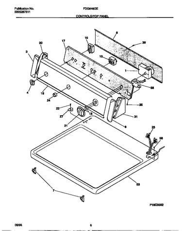 Controls/top panel