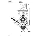 Frigidaire FDB635RFR0 motor & pump diagram