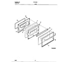 Frigidaire FGF335BEWA door diagram