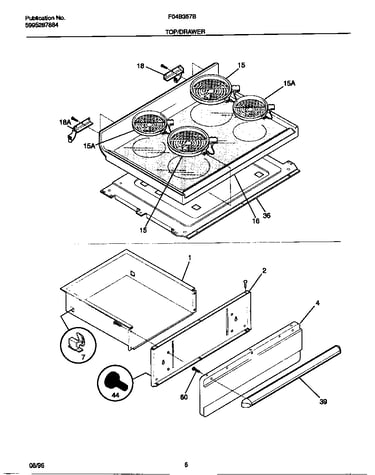 Top/drawer