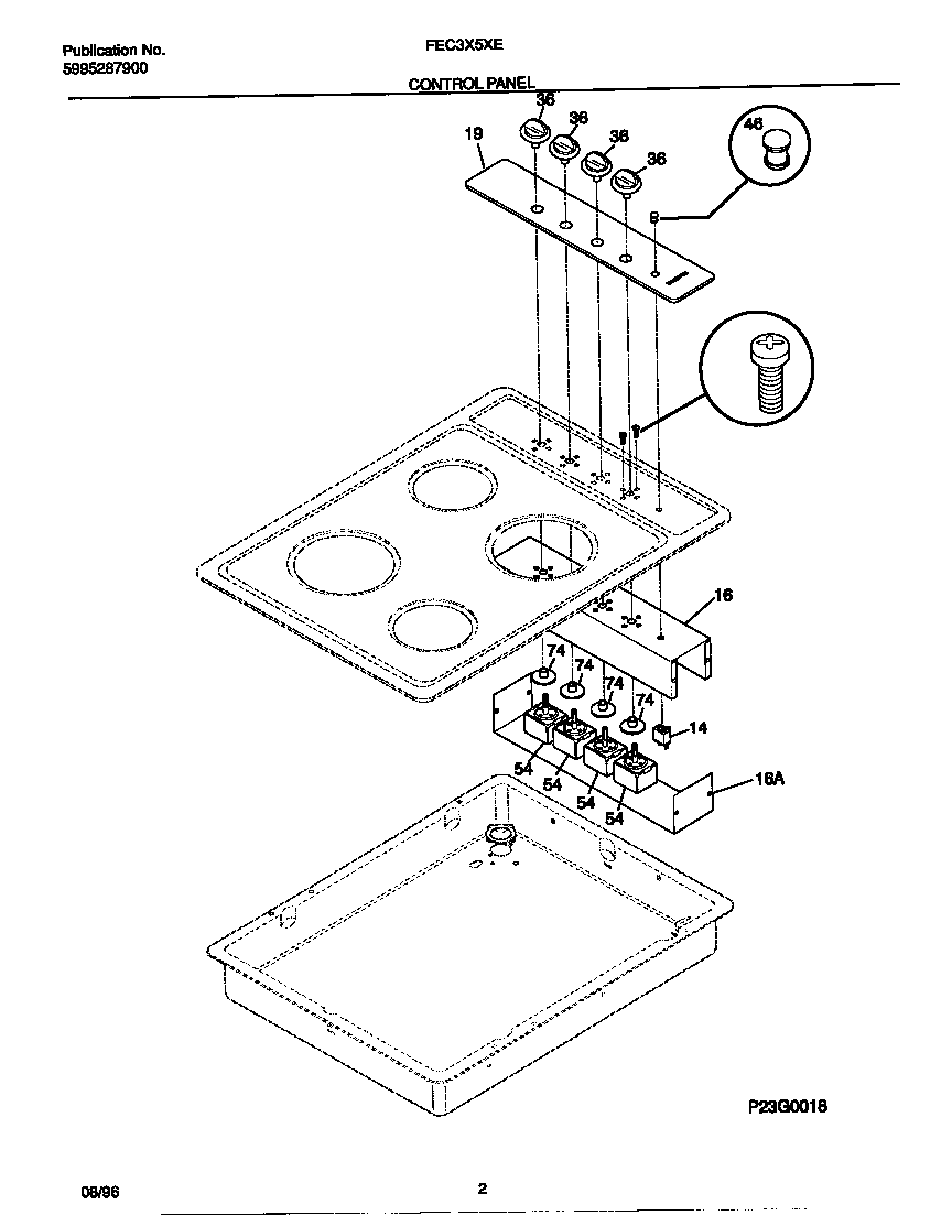 Control panel