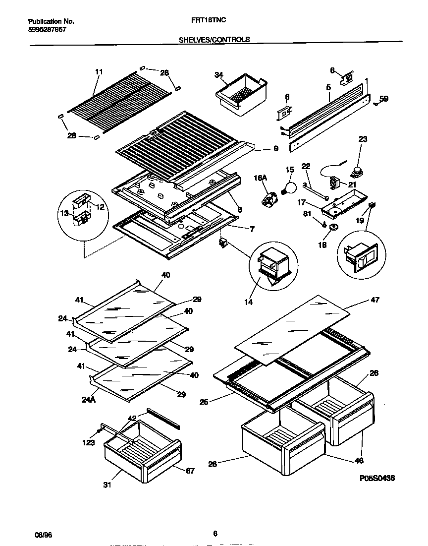 SHELVES/CONTROLS